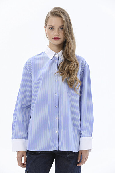 First Company Denim Kadın Gömlek 2424BS108143