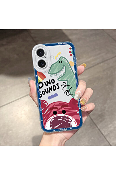 Hontinga غطاء هاتف شفاف متوافق مع آيفون 16 مع حماية للكاميرا ووسادة هوائية قو...