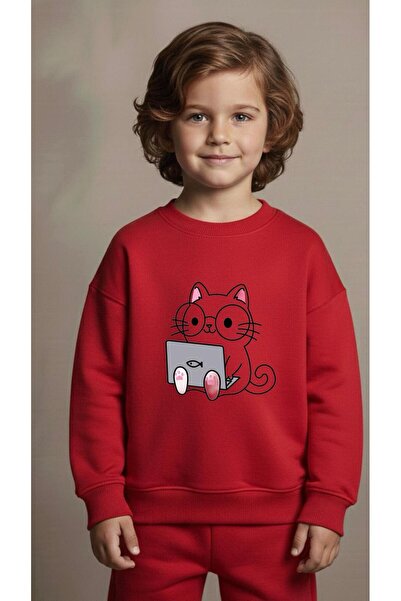 playwear Φούτερ ομάδας με στάμπα για κορίτσια και αγόρια, με λαιμόκοψη 3, 4-5...