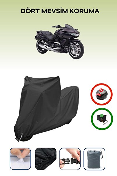 Breen Black Lock Compatible Honda Dn - 01 Compatible Motorcycle Tarpaulin Wat...