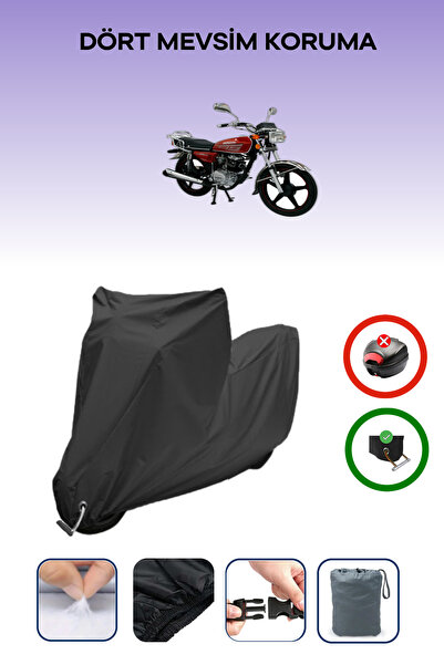 Breen Black Lock Compatible Mondial 135 Uag Compatible Motorcycle Tarpaulin W...