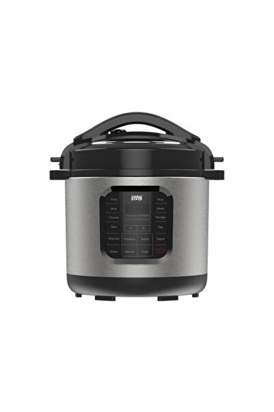 WINNINGSTAR ويننج ستار , قدر ضغط , سعة 8 لتر , ديجيتال , 14 وظيفة , ملحقات , من الاستانلس ستيل , 1300 واط