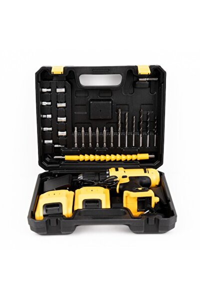 STOREONLINE Impact driver 24V 5Ah 30 accessories 2 batteries bonus flashlight