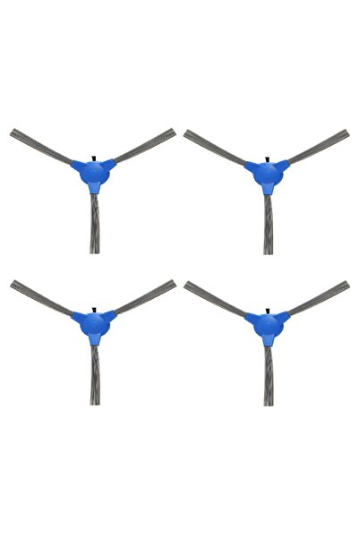 srfn ticaret Wiami Fx-7 / Fx-8 Compatible Robot Vacuum Cleaner Side Brush - 4 Pieces