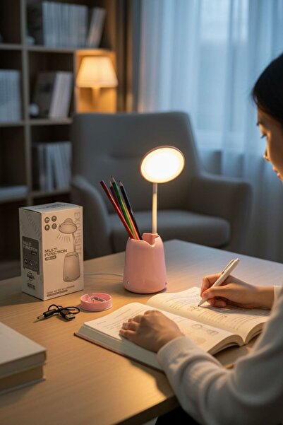 Led KİTAP OKUMA & GECE LAMBASI (KALEMTRAŞ & KALEMLİKLİ)