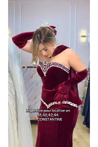 world accessories فستان سهرة طويل