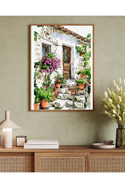 woodhomeworks Tablou decorativ pentru birou, de sine stătător, artă vrynt