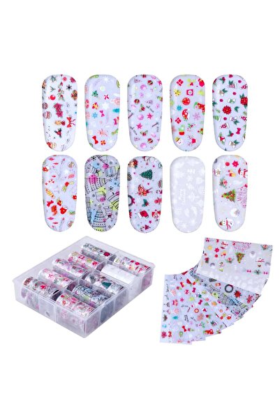 SELA Folie de transfer - Set 10 - Colecția de sărbători - 3987-13