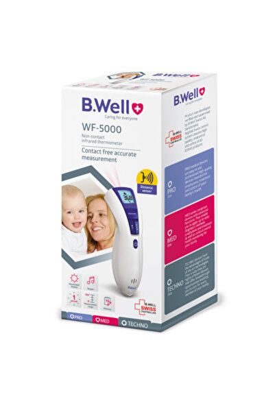 3M Termometru digital B.Well infrarosu non-contact, multifunctional WF-5000 Z...