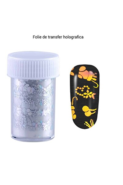 SELA Folie de transfer curcubeu - Holografică 01 - G 522-01