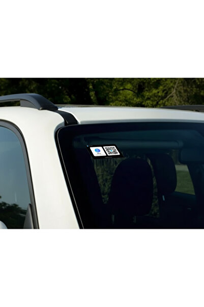 Nfc Ve Qr Kod Özellikli Dijital Araba Sticker
