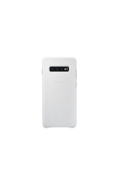 Samsung Original Case Cover for S10 plus Leather White