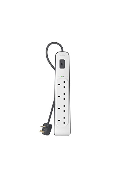 Belkin Belkin 4-outlet power strip with 18W Type-C PD port and USB-A port
