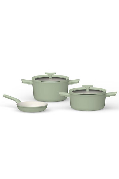 Berghoff Leo Balance 5-Piece Cookware Set Sage