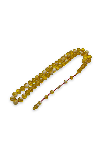 Alhadi For Oud And Saffaron مسبحة معجون شبيه الكهرمان بتصميم وجودة عالية