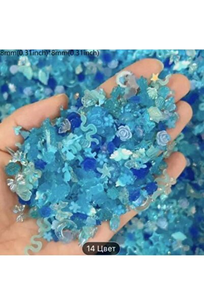 global fashion Ογκομετρικά τρισδιάστατα σχήματα για μανικιούρ, σετ 50 τεμαχίω...