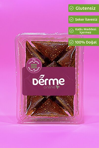 Derme Muska Pestil - Antep Fıstıklı - Glutensiz - Rafine Şeker İlavesiz 300 g