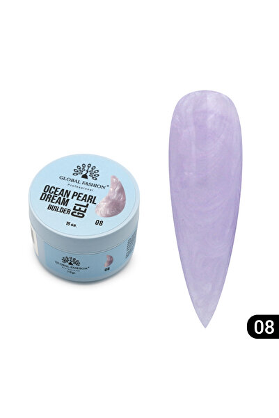 global fashion Gel pentru modelarea unghiilor 15 gr, Ocean Pearl Dream Builde...