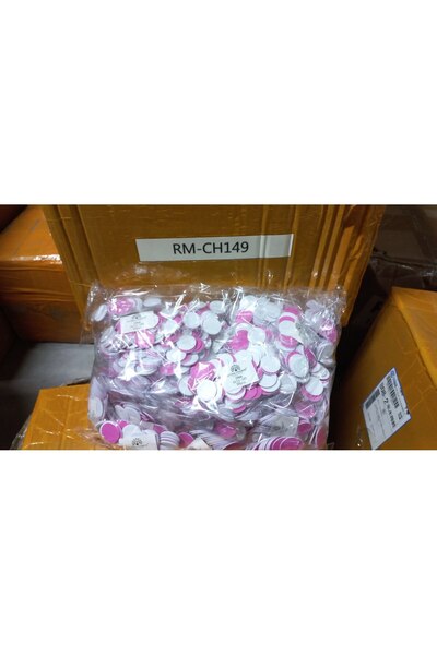 global fashion Adhesive replacement pads for pedicure discs, 20 mm. # 180, 50 pieces, pink