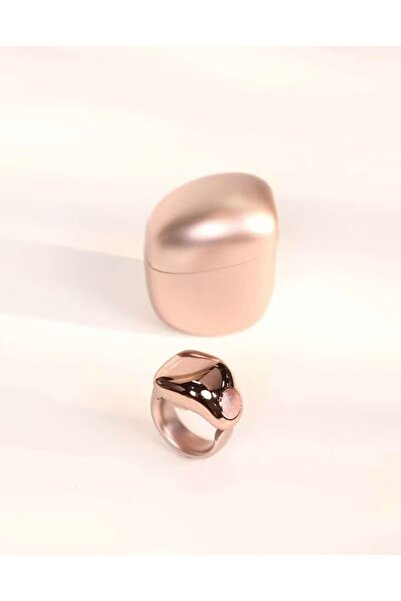 WESLAMIC Tasbih Zikr Smart Praise Ring with Charging Case Digital Counter Ring with APP Control Rose Gold