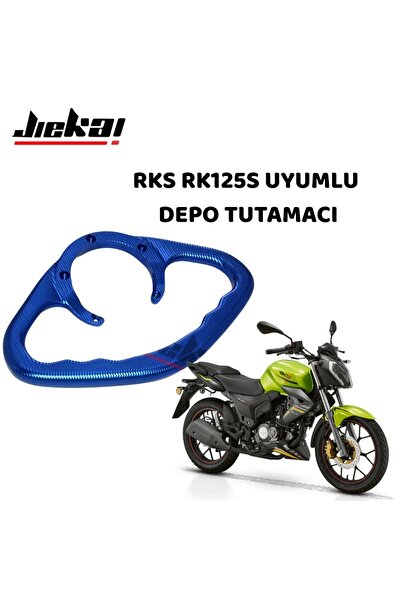JİEKAİ RKS RK125S UYUMLU DEPO TUTAMACI (MAVİ)