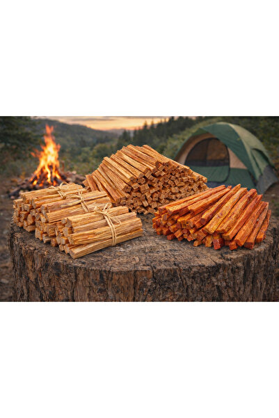 HasatDeri 1 KG Doğal Çam Çırası – Uzun Süre Yanıcı, Kamp ve Mangal İçin