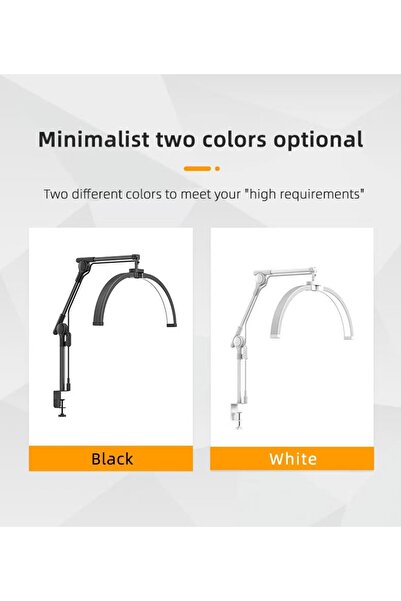 global fashion Global fashion shadowless table lamp, black