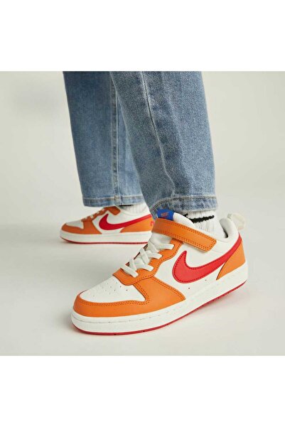 Nike Court Borough Low 2 Çocuk Günlük Stil Spor Ayakkabı b-(Blue Sport )