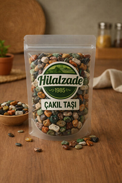 Hilalzade حصى سكري ملون بنكهة الشوكولاتة 1000 جرام