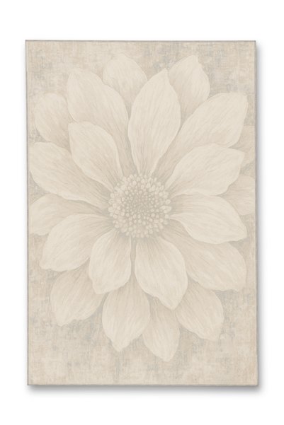Rugs Modern Halı سجادة ديكور حديثة من MOSSO بنمط زهور بيج وقاعدة منسوجة، مودي...