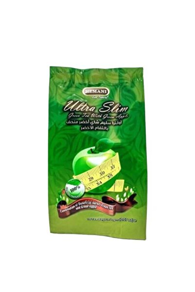 Ultra Slim Ultra Slim Green Tea with Green Apple, 10 Sachets