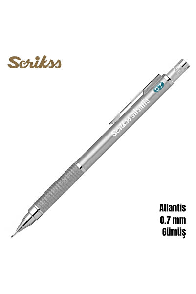 Scrikss Versatil Kalem Atlantis 0.7mm Gümüş