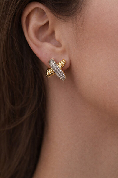 YENGEÇ X Model Steel Special Series Earrings