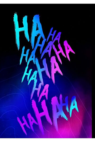 Limitless Design HA HA HA” Yazı Sticker 22×30 cm | Laptop Kask Motorsiklet İç...