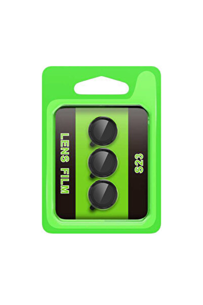 AKSEFİZZ واقي عدسة الكاميرا لهاتف سامسونج جالاكسي S23 بدقة 3D عالية الوضوح يم...