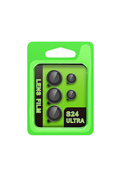 AKSEFİZZ واقي عدسة الكاميرا لهاتف سامسونج جالاكسي S24 ألترا بدقة 3D عالية الو...