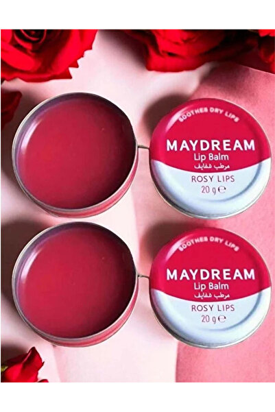 MAYDREAM My Dream Lip Therapy Rosie Lips Lip Balm, 2 pieces