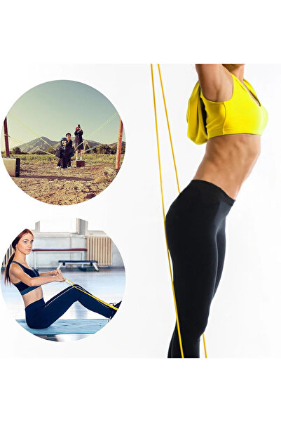 Marsilyan Resistance Band, Training Band, Yellow, 3-7 kg (4887)