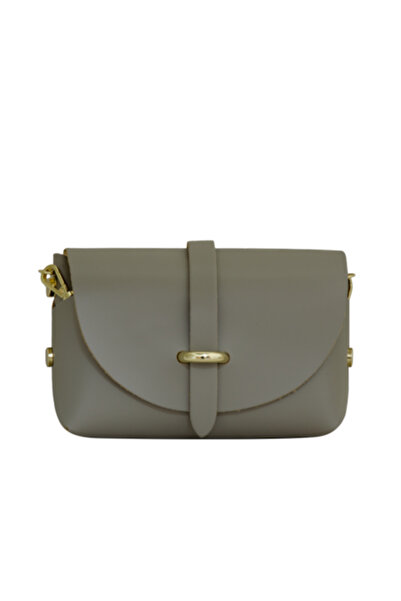 OEM - Geantă crossbody din piele, Ioana bej