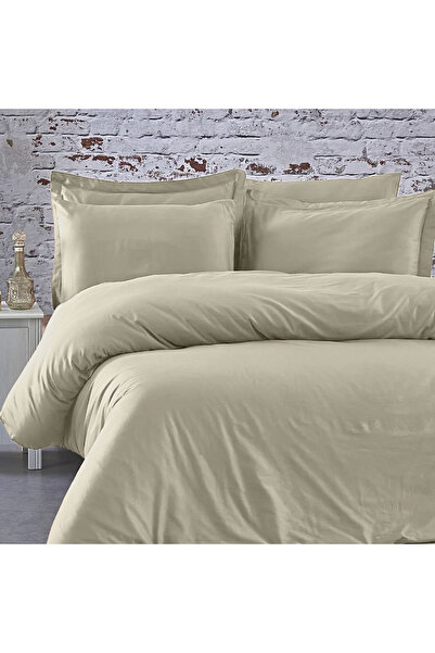 Sabia 100% Cotton Single Duvet Cover Set with 2 Pillows 100X200Cm 37cm Height with Elastic Fitted Sheet