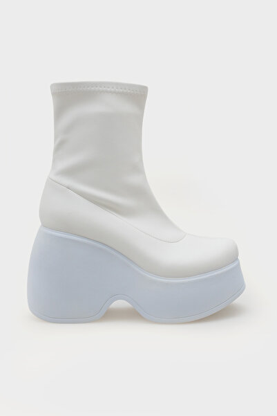 Cananın Pabuçları Viva High Sole Stretch Fabric Women's Boots