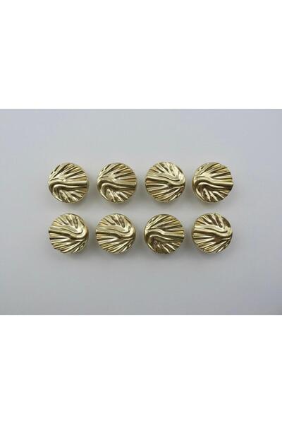 kendim fashion Metal Button 28''- 17.80 mm (Pack of 6)