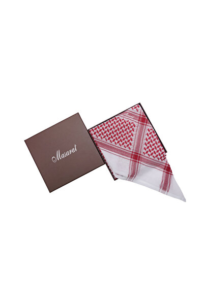 MASARAT شماغ مسارت أحمر شبابي KY005