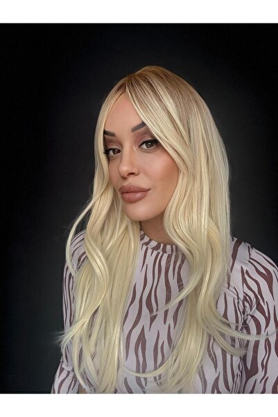 Suzan Peruk Peruk Gerçek saç dokusunda Medikal Peruk Tepe Kısmı Cilt baş deri...