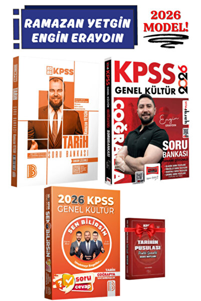 Yargı Yayınları Benim Hocam 2026KPSS Sen Bilirsin Soru Cevap Kitabı+Tarih+Coğ...