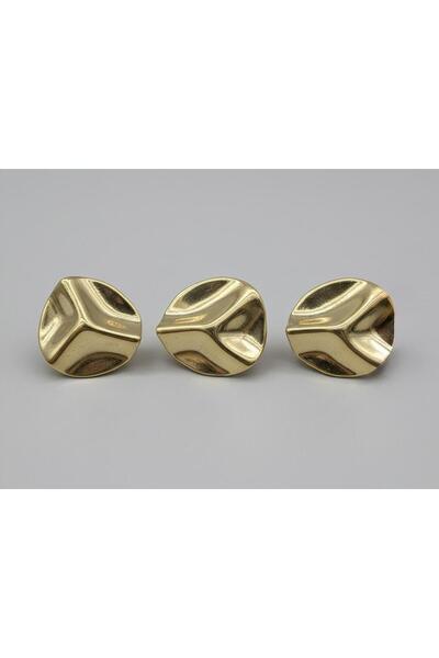 kendim fashion Metal Button 36''- 20.32 mm (Pack of 6)