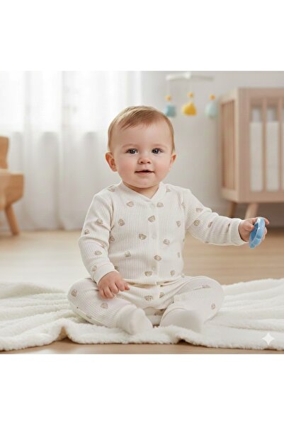 Laria Minik Ayıcıklar Patiksiz Bebek Tulum