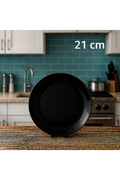 PEARSTORE 21cm Oval Round Serving Plate Polycarbonate, Dessert Presentation P...