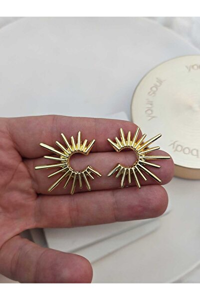 KYOLA DESİGN أقراط نسائية من الذهب الأصفر من ايكونيك