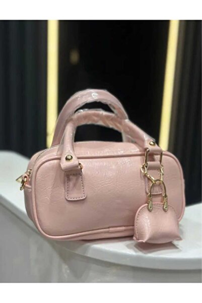 ÖZÜM TAKI Women's Hand and Shoulder Bag Pink